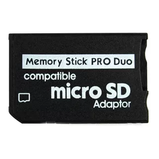 Memory Stick Pro Duo Adaptador Micro Sd Sdhc Camaras Psp