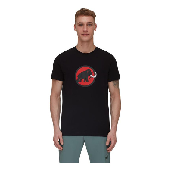 Polera Hombre Mammut Core T-shirt Classic Negro