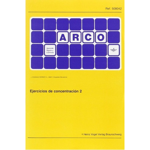 Libro Ejercicios De Concentraciã³n 2 - Mã¼ller, Heiner