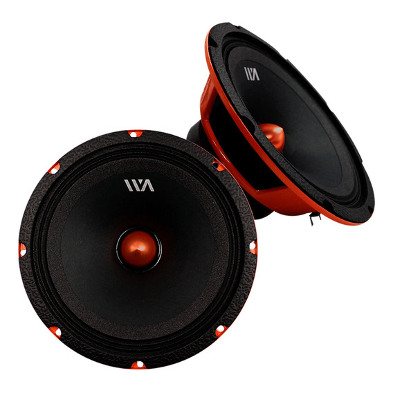 War Audio Medio Rango Fox Hound 8 Pulgadas 400w 4 Piezas