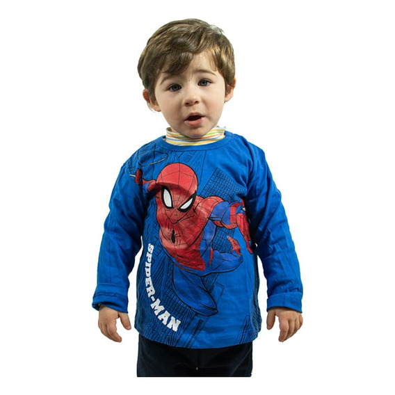 Remera Marvel Spiderman De Niños - Spti2315672