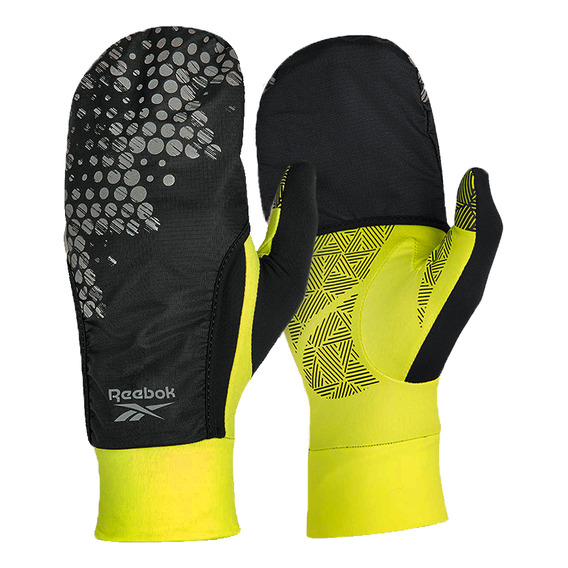 Guantes Reflectivos Impermeable Para Correr Talle L Reebok