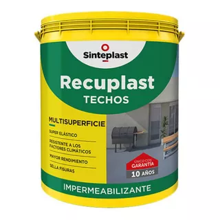 Recuplast Techos Impermeabilizante 4lts - Rex Color Teja