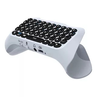 Teclado Sem Fio Para Controle Dualsense Ps5 Bluetooth Cor Branco