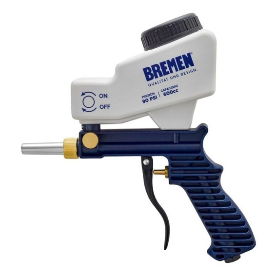 Pistola Arenadora Gravedad Neumatica Bremen Profesional Abs