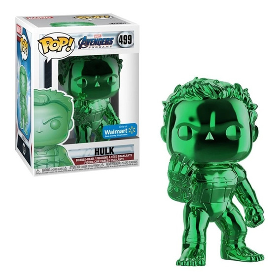 Funko Pop! Hulk Marvel Avengers (green Chrome) - 499
