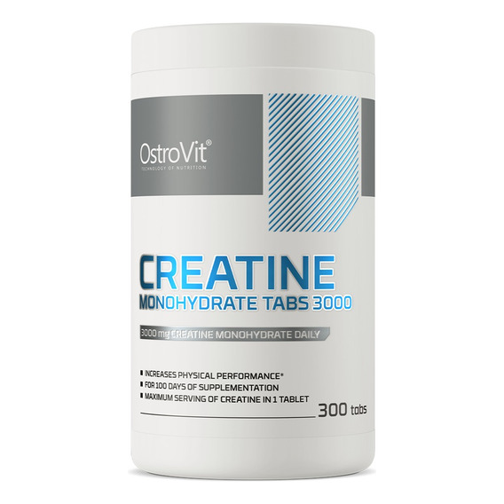 Creatina Monohidratada 300 Tabletas - Ostrovit