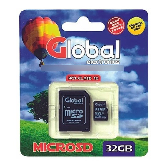 Tarjeta De Memoria Microsd 32gb + Adaptador