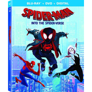 Blu-ray + Dvd Spiderman Into The Spiderverse Nuevo Universo