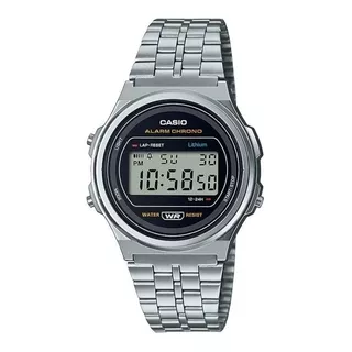 Reloj Casio Vintage Retro Plateado A-171we-1a