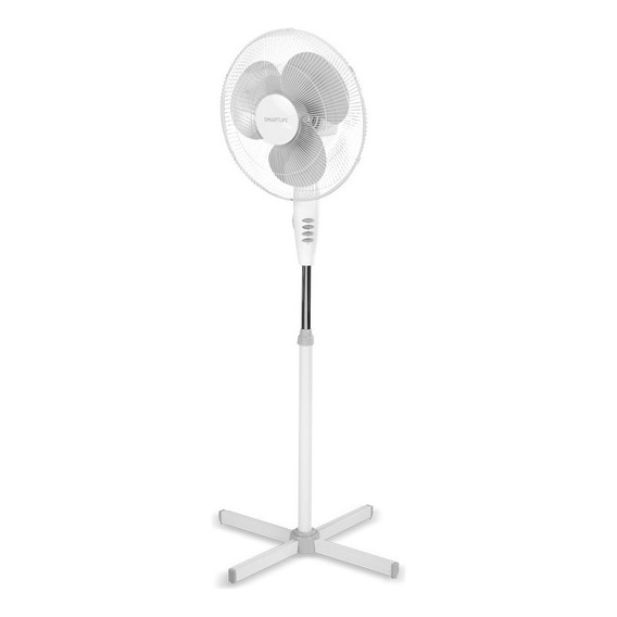 Ventilador De Pie Smartlife 40cm 3 Velocidades Oscilación