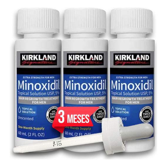 Kirkland Signature Minoxidil 5% Solución Tópica 180 mL