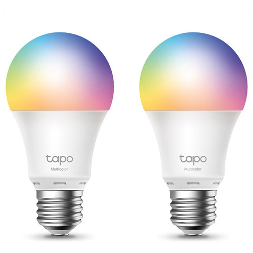 Kit 2 Focos Inteligente Tp-link Tapo L530e Led Rgb Wifi