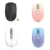Mouse Inalámbrico Meetion Btm002 Luz Led 6 Botones Febo Color Blanco