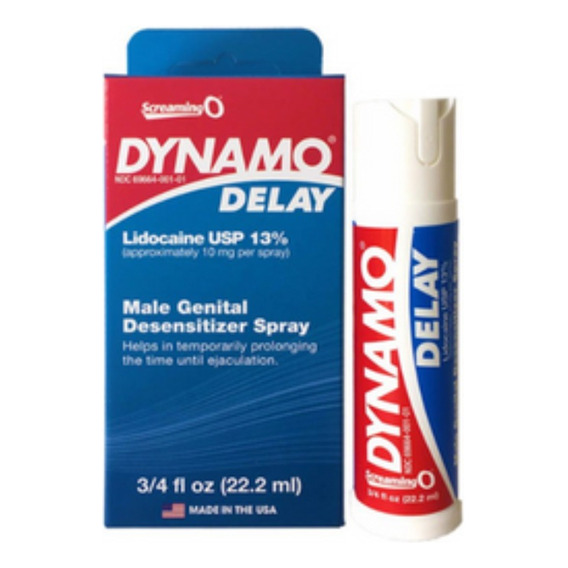 Retardante Spray Masculino Dynamo 22.2ml + Regalo 