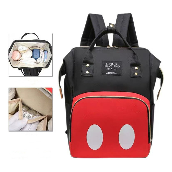 Pañalera Mochila Para Mama Bebe Ideal Para Viaje Organizador