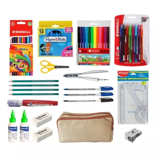 Kit Escolares Primaria Completa Set Utiles Libreria Combo