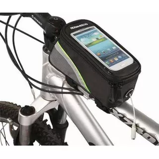 Bolsa Case Porta Celular Suporte Quadro Bicicleta Cicli Bike