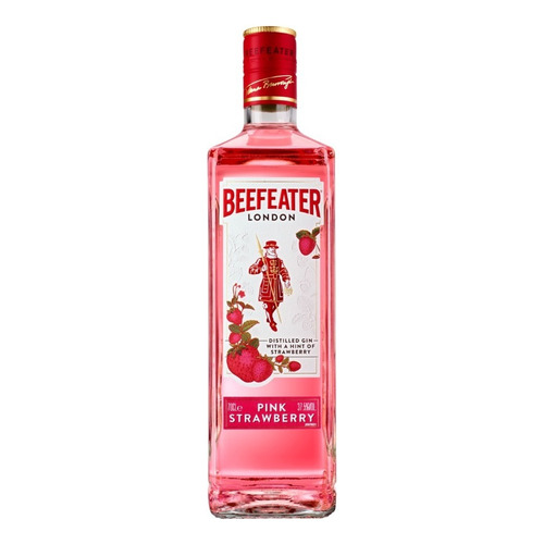 Gin Beefeater London Pink London Dry 700 mL frutilla