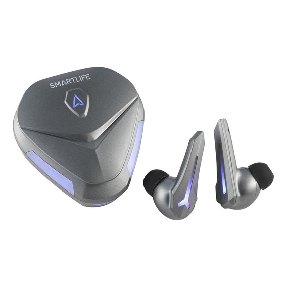 Auriculares Bluetooth Smartlife In-ear Ipx2 Sl-ebg207 Gris