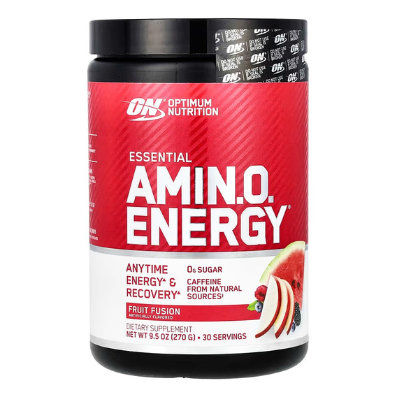 Optimum Nutrition Amin.o Energy Aminoacidos Frutal 270g 6c