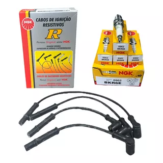 Kit Cables+bujías Ngk Renault Clio Logan Sandero 1.6 8v