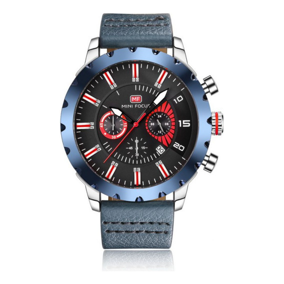 Reloj Para Hombre Mini Focus Mf0079g Mf421903 Azul