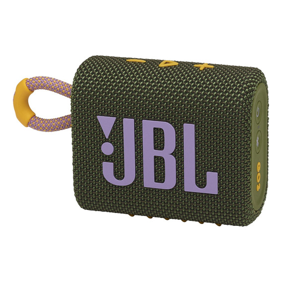 Bocina Jbl Go 3 Portátil Con Bluetooth 5.1 Waterproof Verde