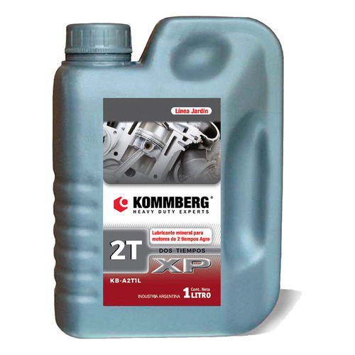 Aceite Para Motores 2 Tiempos Kommberg 1 Litro Kb-a2t1l