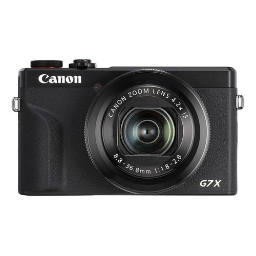  Canon PowerShot Serie G G7 X Mark III compacta avanzada color  negro