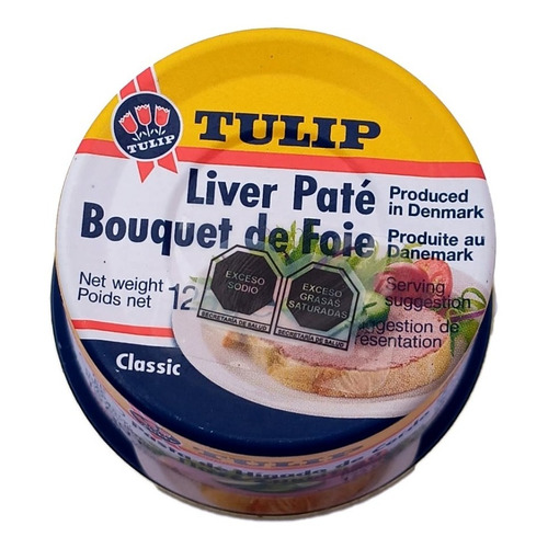 Tulip Pate De Cerdo Clasico 125g 