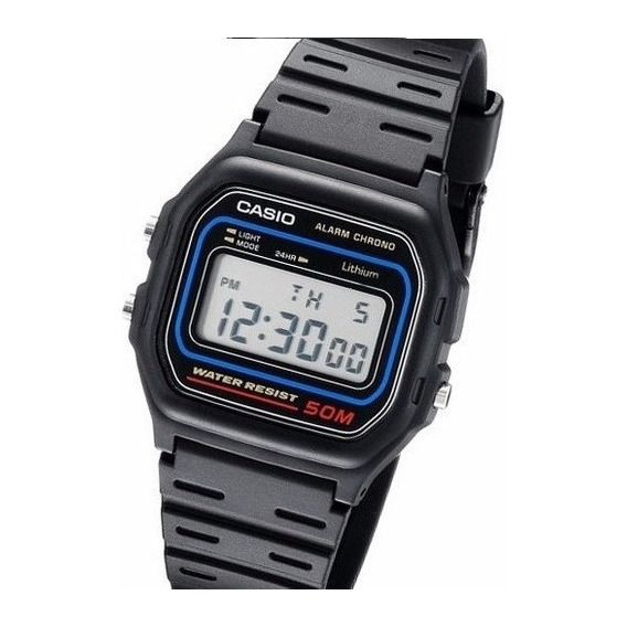 Reloj Casio W-59 Retro Classic Vintage 50m Wr Digital W59 