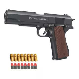 Glock 18 Juguete Pistola Bala Suave Simuladora Colt 1911  