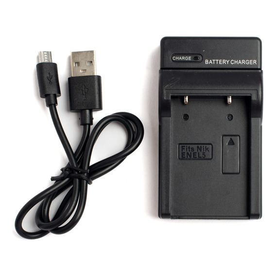 Cargador Usb Para Bat Enel5 Nikon Coolpix P100