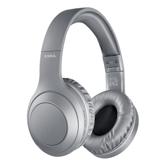 Auriculares Inalámbricos Bluetooth Soul Hero Beats Bt400 Color Gris