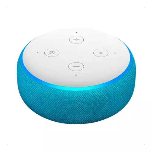 Echo Dot 3rd Gen Kids Edition com assistente virtual Alexa