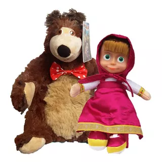 Masha Y El Oso De Peluche Hacen El Kit 30 Con Masha Y El Oso Musical