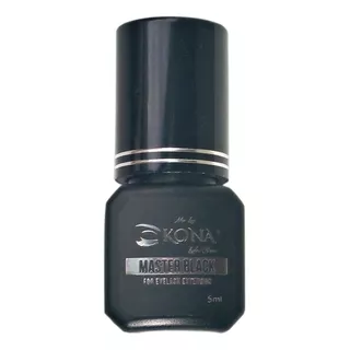 Adhesivo Master Black Extensión De Pestañas Kona Lashes 5ml