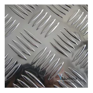 Chapa Aluminio Antideslizante Semilla De Melón 1,6mm