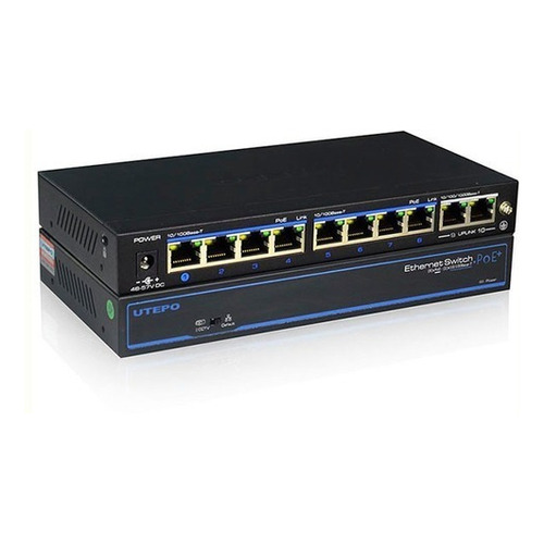 Switch Poe Utepo Fast Ethernet 8 Puertos Utp3-sw08-tp120