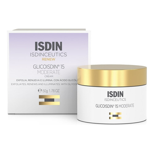 Isdinceutics Glicoisdin Crema 15% Moderate 50 G Tipo de piel Todo tipo de piel