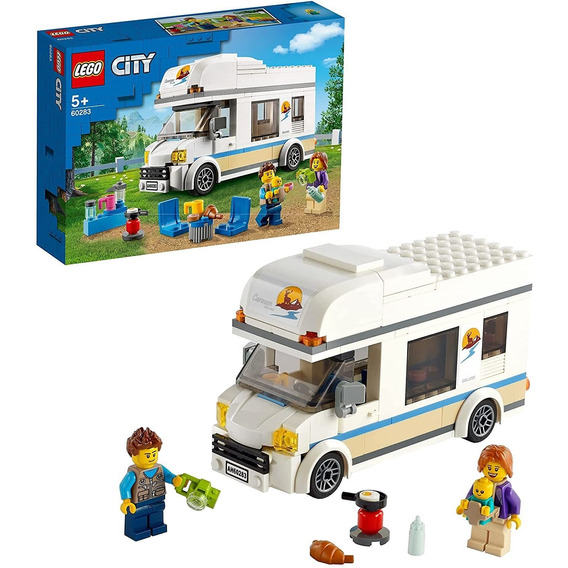 Lego® City Autocaravana De Vacaciones 190 Piezas 60283