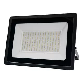 Refletor Holofote Led Fotocélula Branco Frio Completo 400w Cor Da Luz Branco-frio Cor Da Carcaça Preto Voltagem 110v/220v