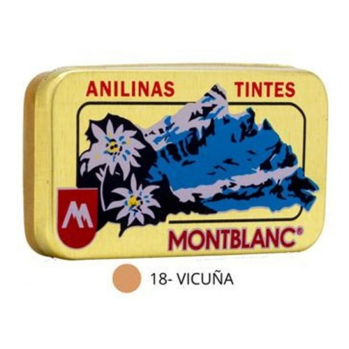 Pack 3 Anilinas Montblanc® Cajita Dorada Color 18. Vicuña Pack 3
