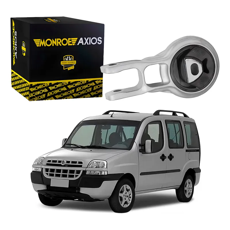 Coxim Traseiro Cambio Axios Fiat Doblo 1.8 2002 A 2010