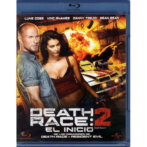 La Carrera De La Muerte 2 Death Race 2 Pelicula Blu-ray