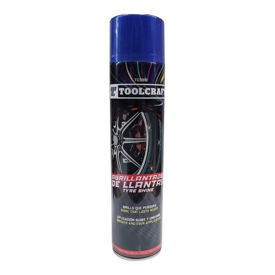 Abrillantador De Llantas En Espuma 650ml Toolcraft Tc5819