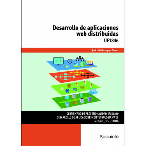 Desarrollo De Aplicaciones Web Distribuidas, De Berenguel Gómez, Jose Luis. Editorial Ediciones Paraninfo, S.a, Tapa Blanda En Español