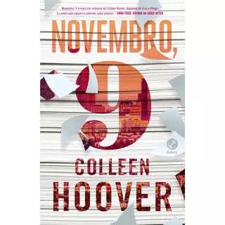 Novembro, 9, De Hoover, Colleen. Editora Record Ltda., Capa Mole Em Português, 2016