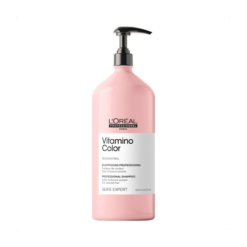 Shampoo L'Oréal Professionnel Serie Expert Vitamino Color en dosificador de 1500mL por 1 unidad